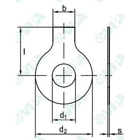 ISO EN 14399 / 4 boulon de charpente à serrage précontraint type hv